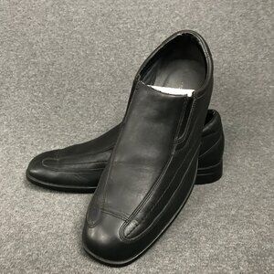 Rockport adiPRENE by adidas Black Leather Slip-On Penny Loafers Shoes Men 8.5 XW